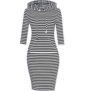 NWT lightweight hoodie dress